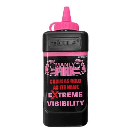 FAST FANS 10 oz. Extreme Visibility Standard Marking Chalk - Fluorescent Pink FA2514873